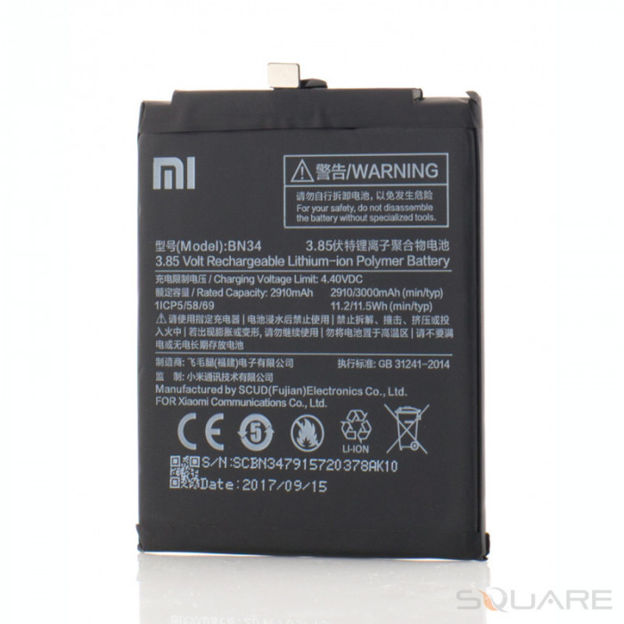 Acumulatori Xiaomi Redmi 5A, BN34, OEM