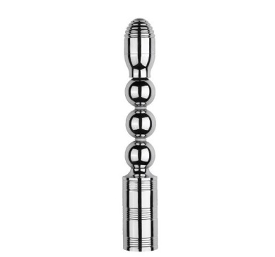 Vibrator Bendable, 10 Moduri Vibratii, Metal, USB, Argintiu, 22 cm foto