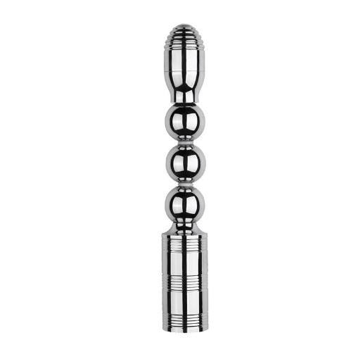 Vibrator Bendable, 10 Moduri Vibratii, Metal, USB, Argintiu, 22 cm