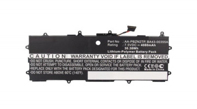 Baterie CoreParts pentru Samsung Laptop 31Wh Li-Pol 7.5V 4080mAh, ATIV Smart PC 500T, Chromebook Series 3, XE303C12, XE303C12-A01US foto