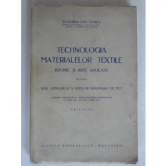 TEHNOLOGIA MATERIALELOR TEXTILE - ECATERINA DEM. TOMIDA