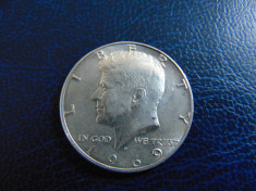 Monede argint 1/2 dolar 1969 foto