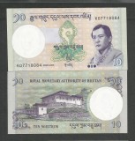 BHUTAN 10 NGULTRUM 2006 UNC [1] P- 29a , necirculata