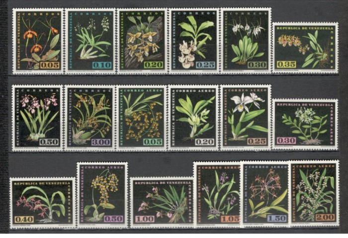 Venezuela.1962 Flori-Orhidee DF.372