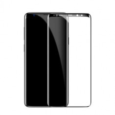 Folie Sticla Samsung Galaxy S9 Plus G965 Protectie Display Acoperire Completa Neagra foto