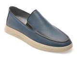 Cumpara ieftin Mocasini BITE THE BULLET bleumarin, OY970, din piele naturala