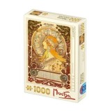 Cumpara ieftin Puzzle adulti D-Toys Alphonse Mucha - Zodiac, 1000 piese