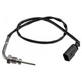 Senzor temperatura gaze ardere motor 1.6tdi 85kw Audi A1 2014-2018, Seat Toledo 4 2015-2019, Skoda Rapid 2015-2019, in fata catalizator, 04L906088CR