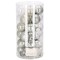 Set globuri de Craciun Inedit, 30 bucati, 6cm, transparente si argintiu Household NewTrend