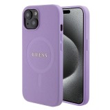 Guess - Saffiano MagSafe (GUHMP15SPSAHMCU) - iPhone 15 - Purple