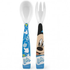 Set lingurita si furculita melamina Mickey Lulabi 7965750 B3502691 foto