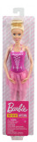Papusa Barbie - Balerina blonda cu costum roz