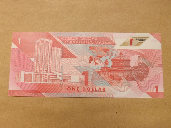 Trinidad si Tobago 1 Dollar 2020 Necirculata (Polimer) - Seria BG 971384