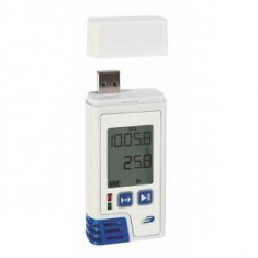 Data Logger profesional cu afisaj pentru temperatura, umiditate si presiune atmosferica LOG220 PDF foto