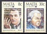 MALTA 1985, EUROPA CEPT, serie neuzata, MNH, Nestampilat