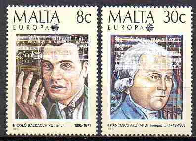 MALTA 1985, EUROPA CEPT, serie neuzata, MNH foto