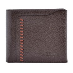 Portofel piele barbati, din piele naturala, marca Bond, 482-236-02-P-19, maro foto