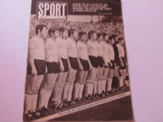 Revista SPORT-nr.10/05.1972 (meciul de fotbal Romania-Ungaria) foto