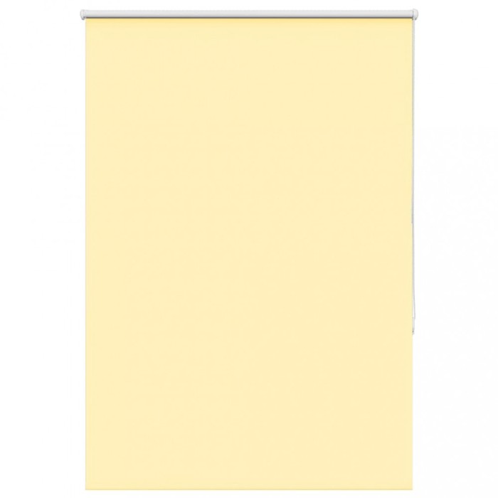 Jaluzea cu role opace galben 100x130 cm lățime țesătură 95,7 cm