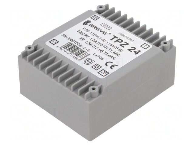 Transformator de Alimentare 24VA 115/230V 9V 9V PCB