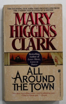 ALL AROUND THE TOWN by MARY HIGGINS CLARK , 1993 foto