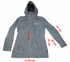 Geaca impermeabila Jack Wolfskin Texapore dama marimea S foto