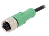 Cablu de Conectare M12 3-PIN 1,5m PVC 250VAC 4A