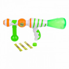 Lansator slime cu 12 pachete, model arma blaster, multicolor, 44x8x16 cm foto