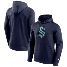 Seattle Kraken hanorac de bărbați cu glugă Logo Graphic Hoodie Maritime Blue - 2XL
