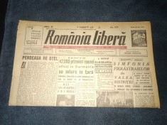 ZIAR ROMANIA LIBERA 26 OCTOMBRIE 1945 ZIUA DE NASTERE A REGELUI
