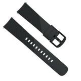 Cumpara ieftin Curea silicon, compatibila Samsung Galaxy Watch3 40mm, telescoape Quick Release, Black