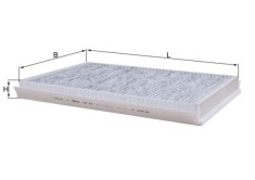 MAHLE LAK 307 Filtru, aer habitaclu