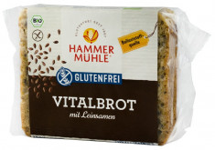 Paine BIO Vital cu seminte de in, 250 g HAMMER MUHLE foto