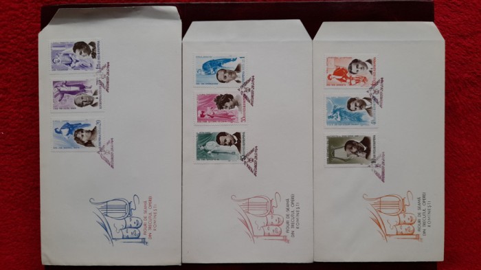 1964-Lp578-Figuri de seama opera-FDC