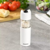 Rasnita electrica pentru sare si piper, alba, Kinghoff