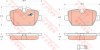 Set placute frana,frana disc MINI MINI COUNTRYMAN (R60) (2010 - 2016) TRW GDB1612
