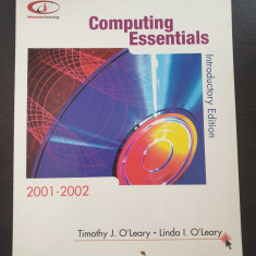 COMPUTING ESSENTIALS Introductory Edition - O'Leary