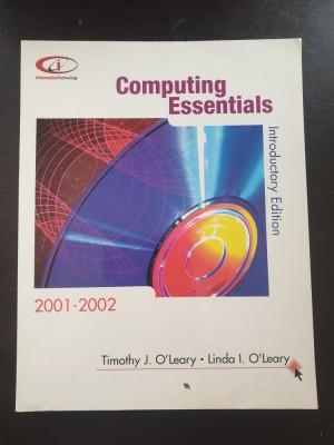 COMPUTING ESSENTIALS Introductory Edition - O&amp;#039;Leary foto