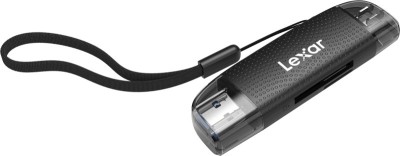 Lexar Cardreader Dual Slot USB-A/C (LRW310X) Supports microSD and SD cards (USB 3.1) foto