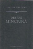 Despre minciuna - Gabriel Liiceanu