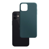 Cumpara ieftin Husa Cover Silicon Mat 3mk pentru iPhone 13 Verde