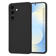 Husa silicon Samsung Galaxy S25 FE Asteroid GSM SoftFlex, negru