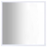 vidaXL Oglindă, alb, 50x50 cm 322717