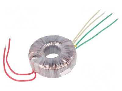 Transformator Toroidal 100VA 230V 24V 2,08A foto