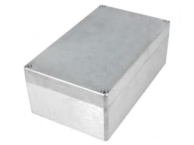 Carcasă universală aluminiu naturală IP67 120x200x75mm foto