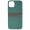 Toc silicon Woven Texture Apple iPhone 13 Midnight Green