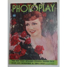 PHOTOPLAY- THE ARISTOCRAT OF MOTION PICTURE MAGAZINES , VOL. LII , NO. 6 , JUNE , 1938 , PREZINTA PETE , HALOURI DE APA SI URME DE UZURA