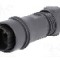 Conector circular, tata, 2 pini, BULGIN - PXP6011/02P/CR/0507