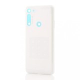 Capac Baterie Motorola Moto G8 Original Pearl White