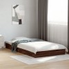 VidaXL Cadru pat fără saltea stejar maro 100x200 cm lemn prelucrat
